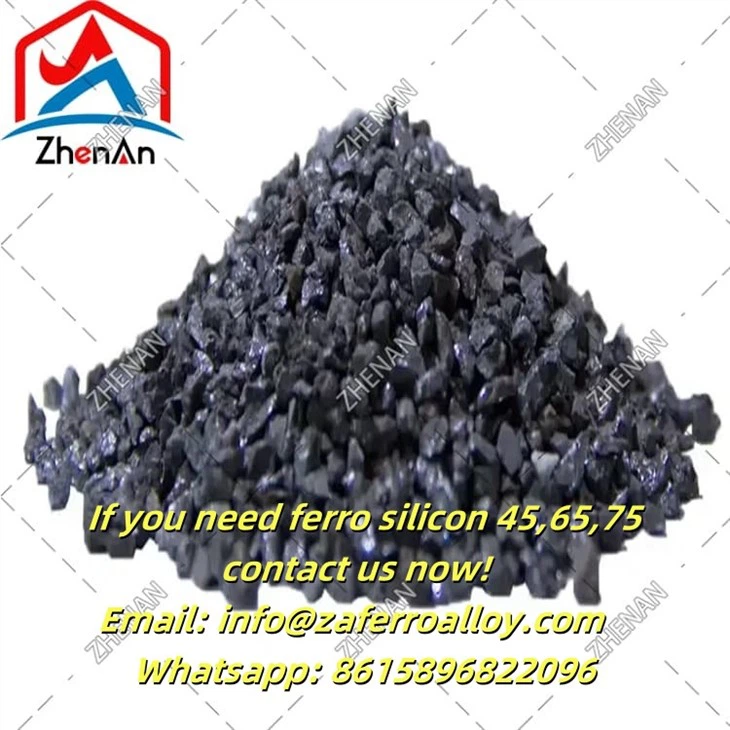 Grumi di lega di ferrosilicio 75